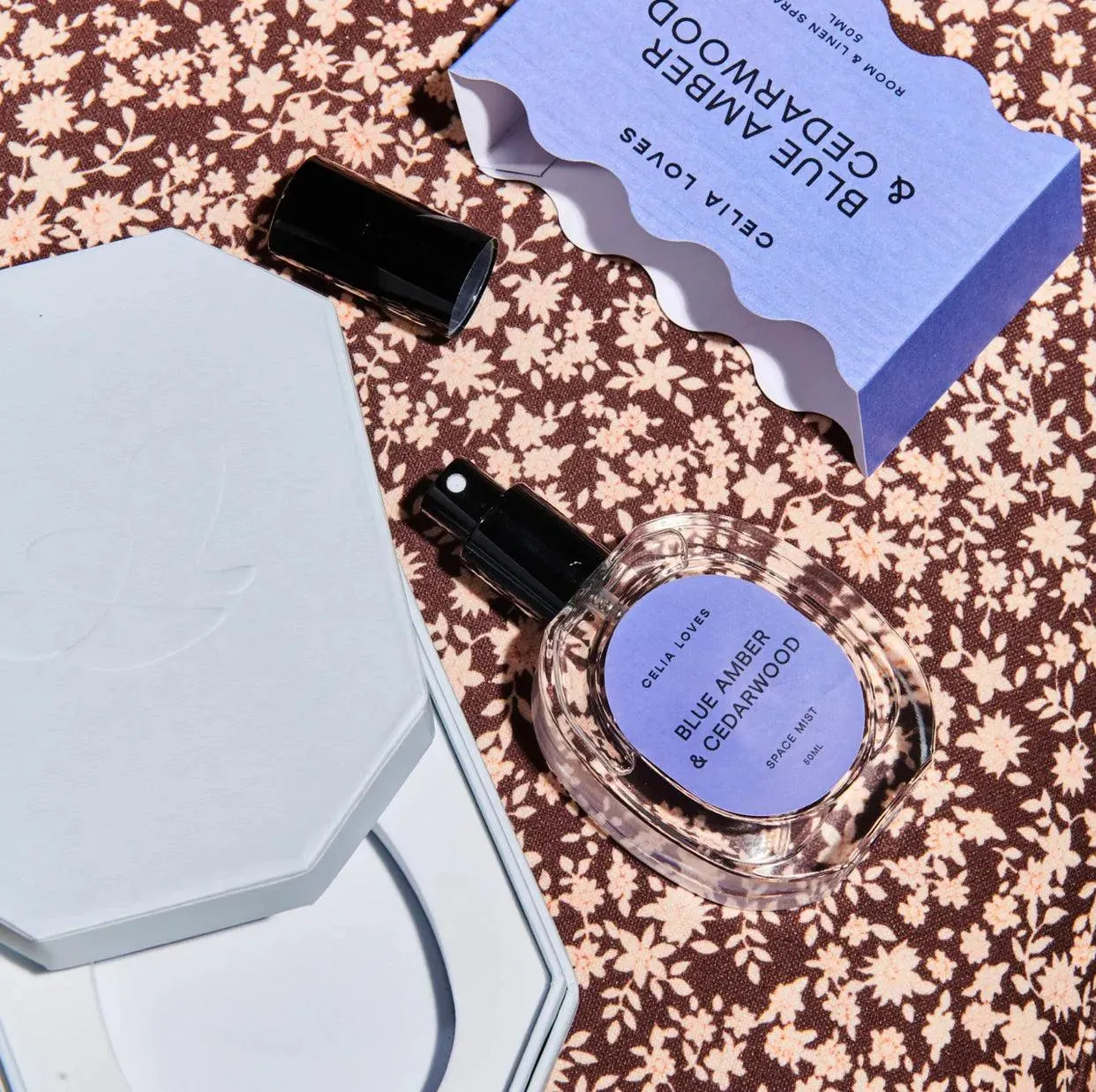 Celia Loves Blue Amber & Cedarwood Room Spray