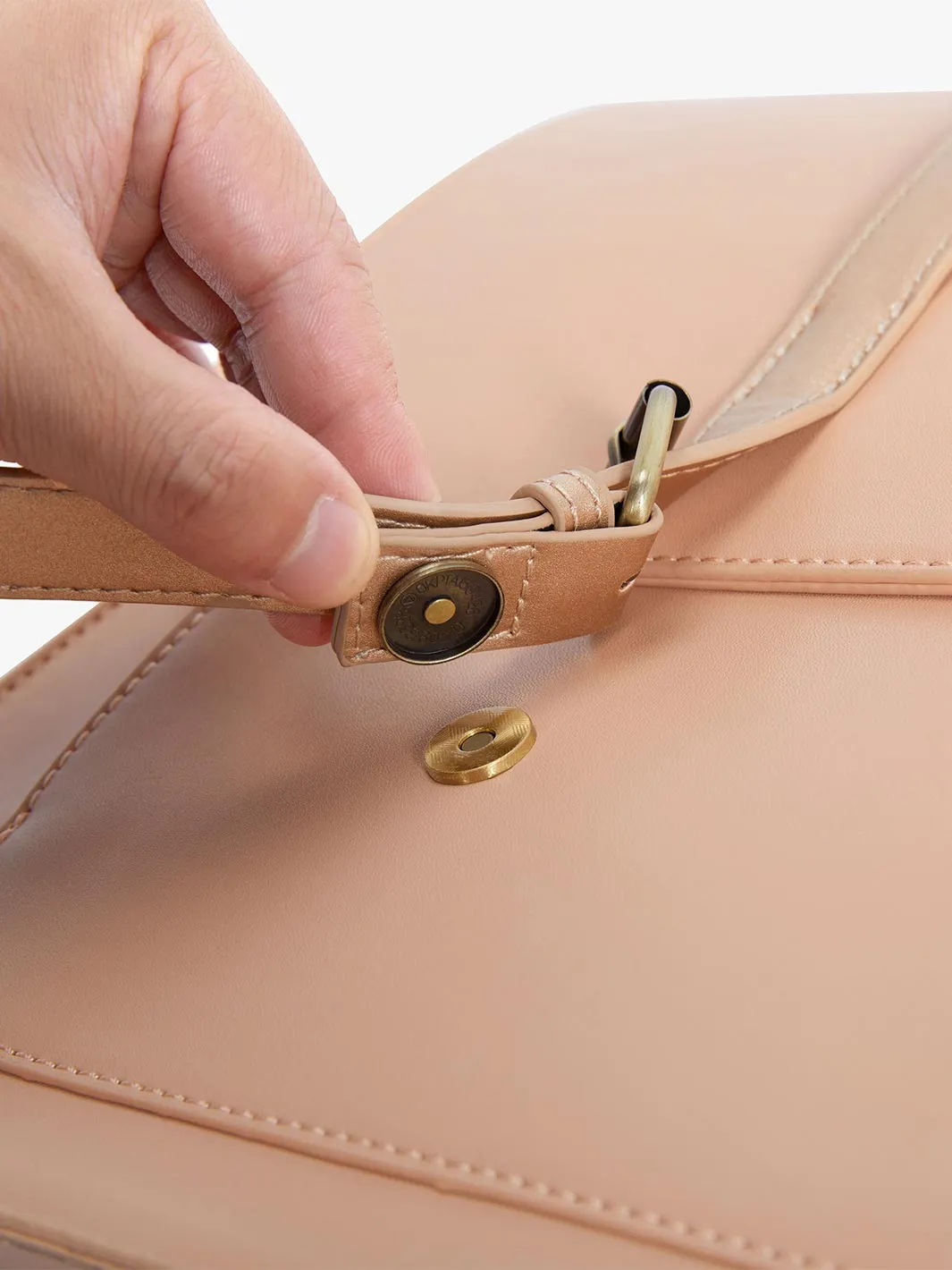Cocoa Truffle Ecosusi Classic Bow Briefcase