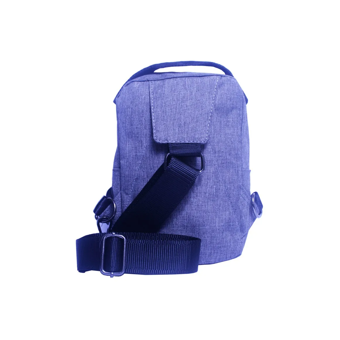 Hamlin Roger Backpack Tas Selempang Fashion Pria Large Compartment Bahan Canvas ORIGINAL - Gray