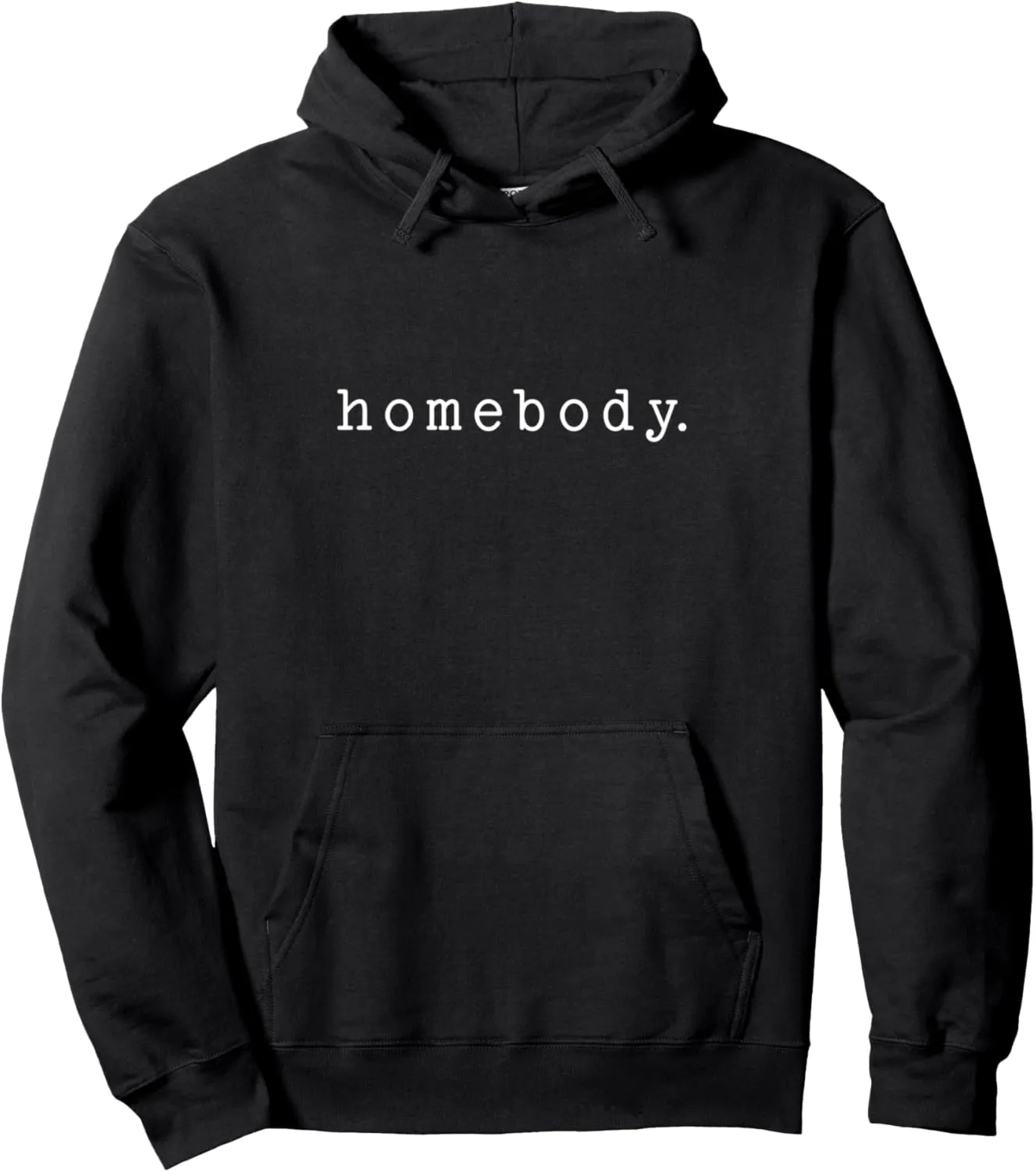 Homebody Minimalist Fall Winter Men Women Aesthetic Costume Pullover Hoodie