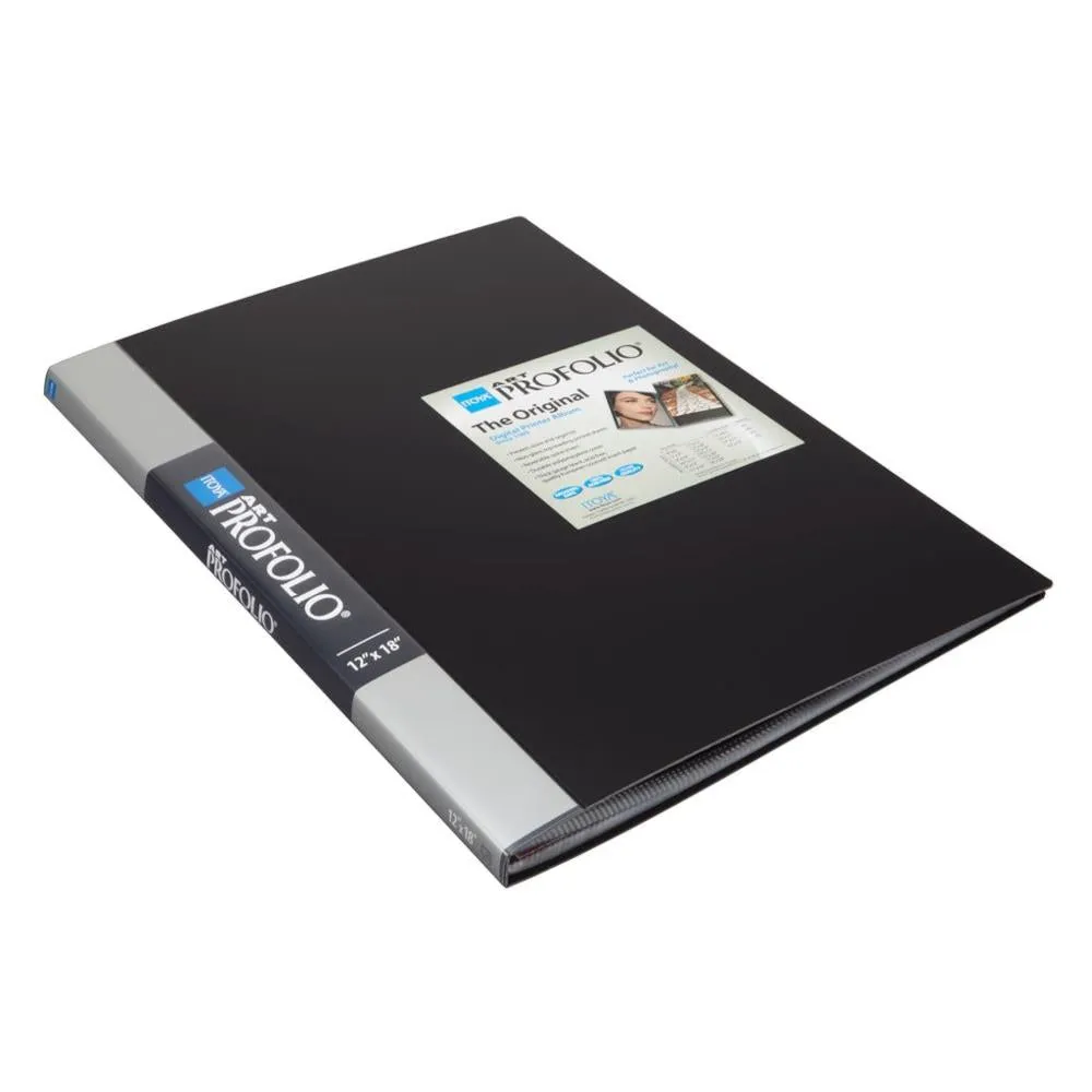 Itoya Art ProFolio, Black 24-Sleeve 12x18" (Í)