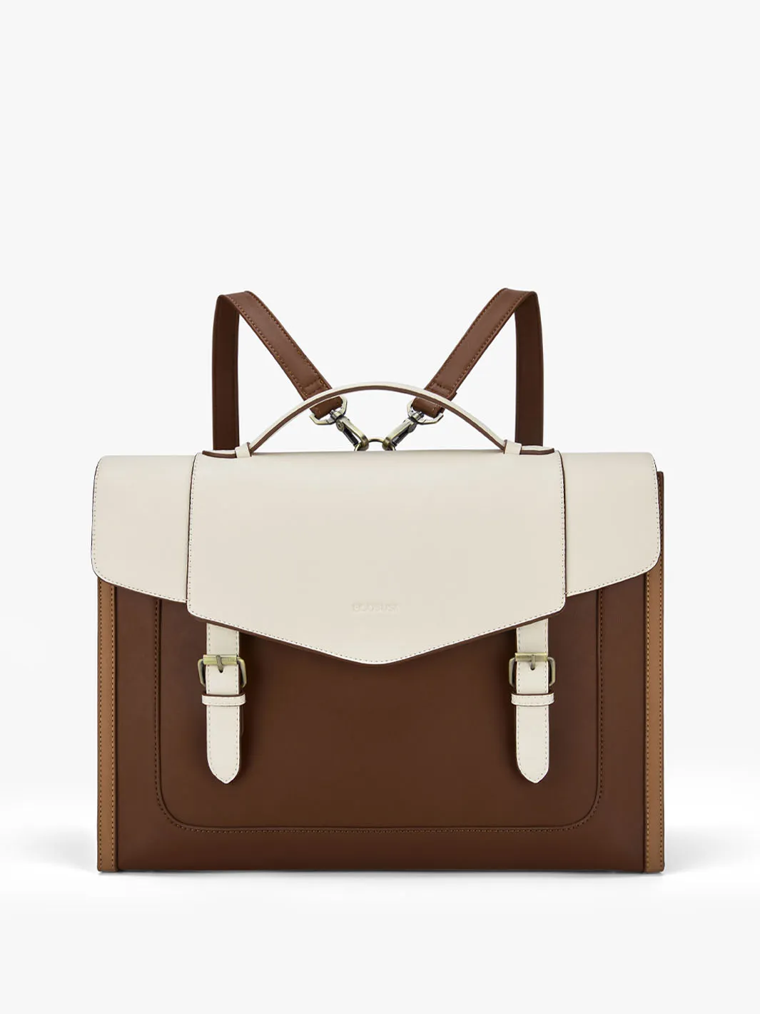 Julie Vintage Vegan Briefcase