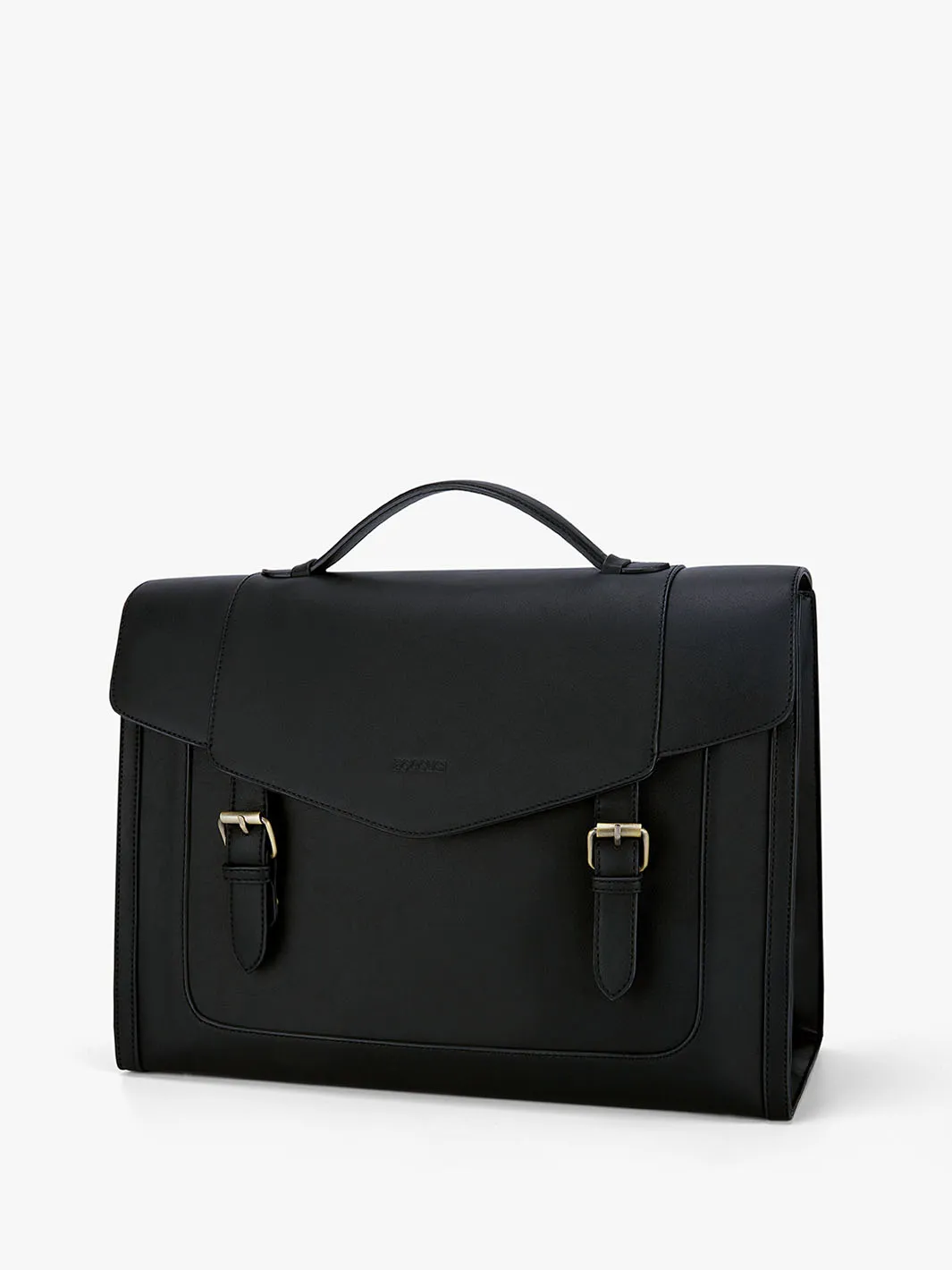 Julie Vintage Vegan Briefcase