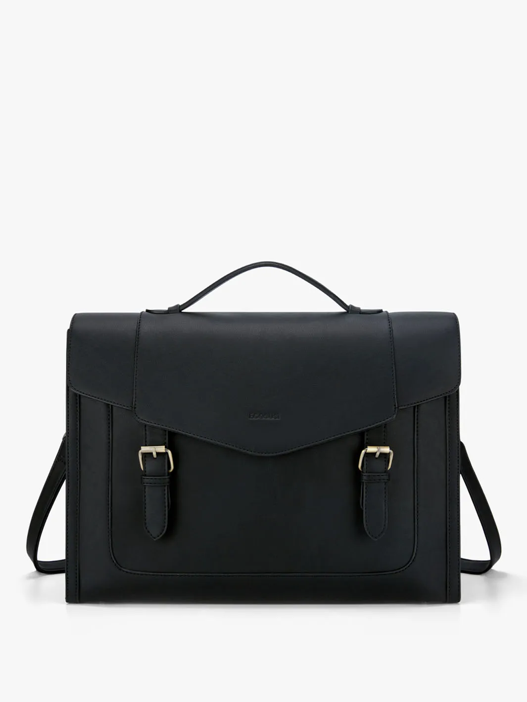 Julie Vintage Vegan Briefcase
