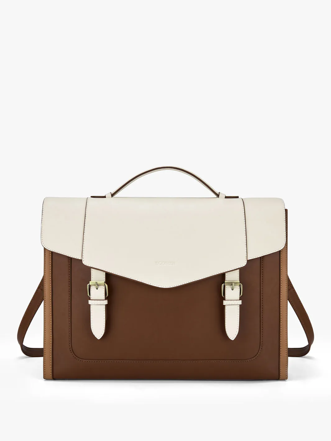 Julie Vintage Vegan Briefcase