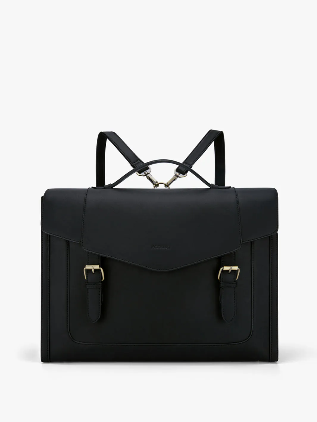 Julie Vintage Vegan Briefcase
