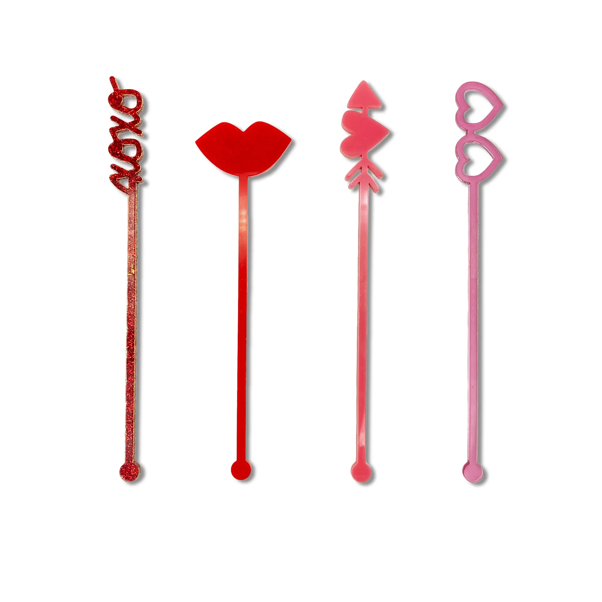Lovely Love Themed Drink Stirrers! 💖