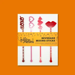 Lovely Love Themed Drink Stirrers! 💖