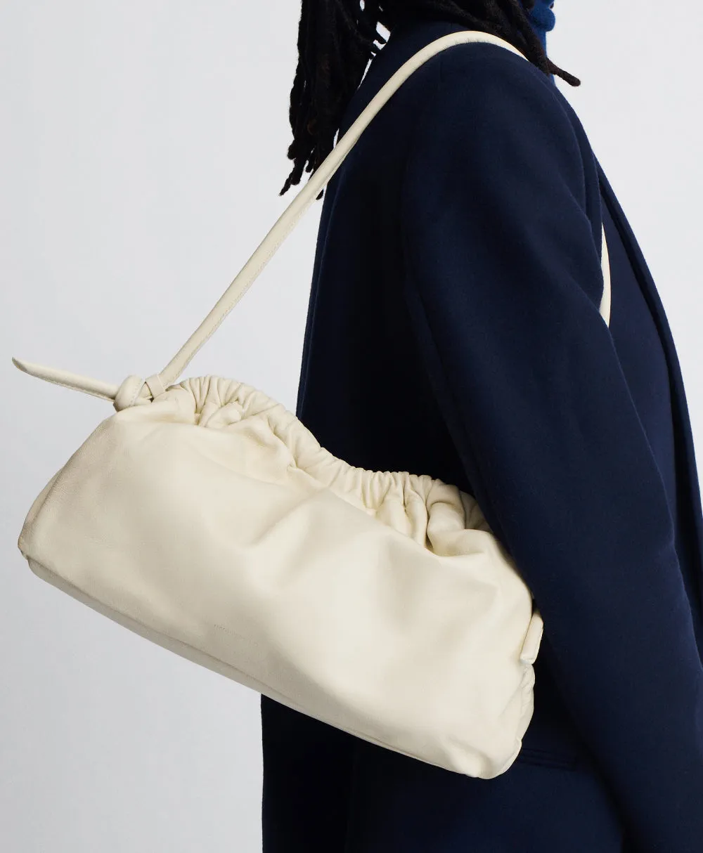 Oversized Cloud Clutch - Camel