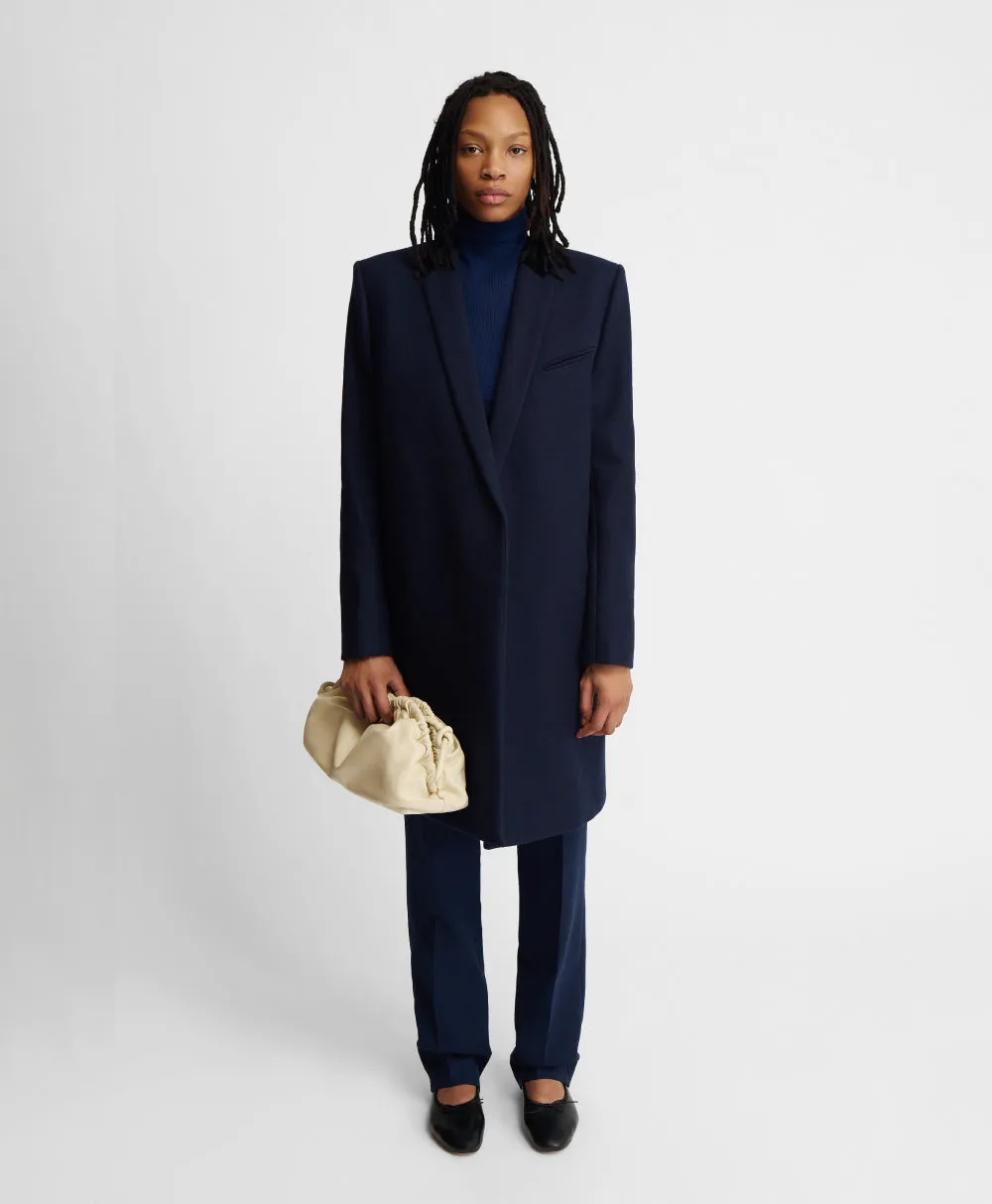 Oversized Cloud Clutch - Camel