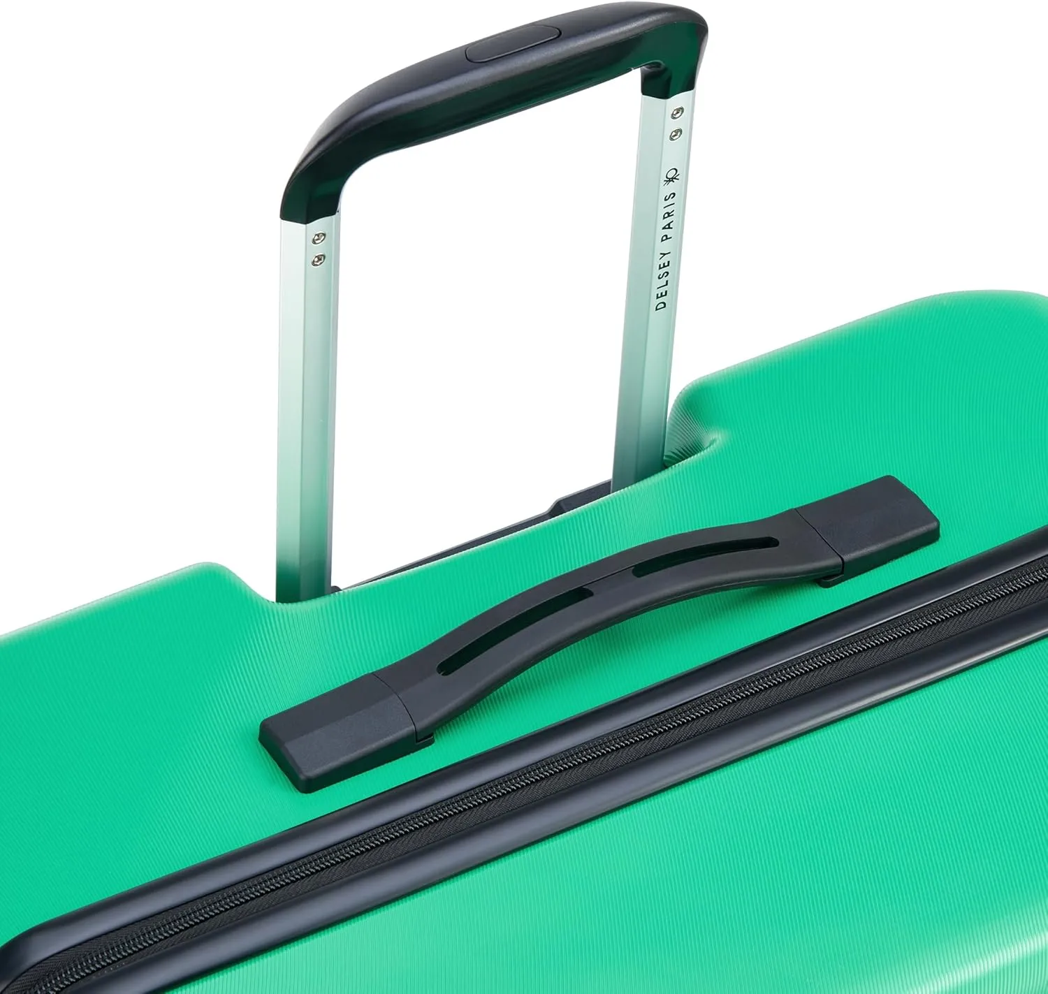 United Colors of Benetton Now Hardside Luggage with Spinner Wheels, Green, 3 Piece Set 19/23/27 Inch, Green, 3 Piece Set 19/23/27 Inch, Now! Hardside Luggage With Spinner Wheels